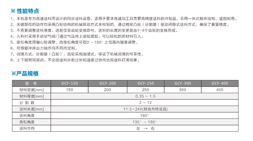 齒輪送料機(jī)GCF產(chǎn)品說(shuō)明